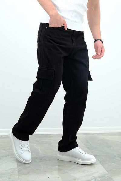 Oksit Παντελόνι Cargo Jeans Cio 1250 Commando Baggy Fit