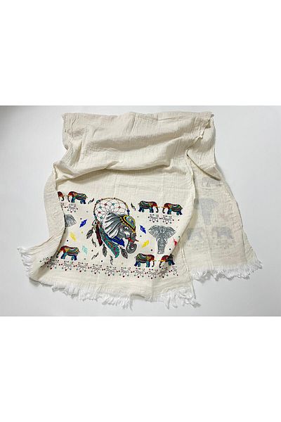 Sobe Hediyelik Muslin Peshtemal 100% βαμβακερή πετσέτα παραλίας Πετσέτα μπάνιου με σχέδιο 100x180