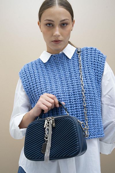Matthew Cox Geantă Crossbody pentru femei MATTHEWCOX - BYN2306 Albastru