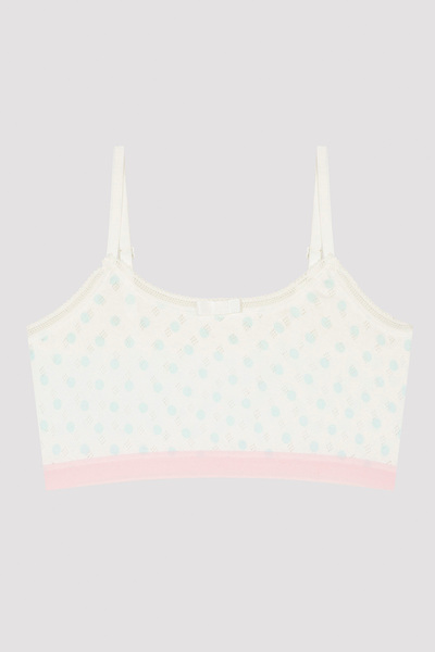 Penti Girl's Polka Dot Floral 2-Piece Short Top