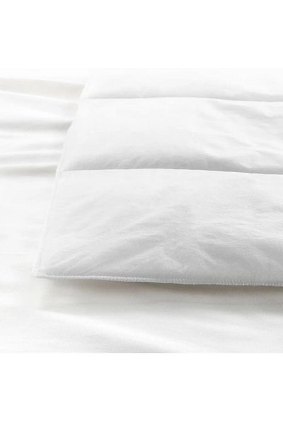 IKEA Silvertop Double Quilt, White, 220x240
