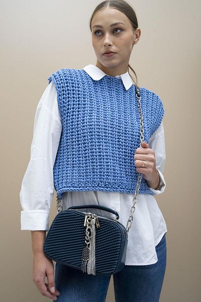 Matthew Cox Geantă Crossbody pentru femei MATTHEWCOX - BYN2306 Albastru