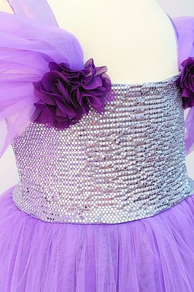 LULLY KİDS Girl's Birthday and Party Dress / Long Girl's Dress