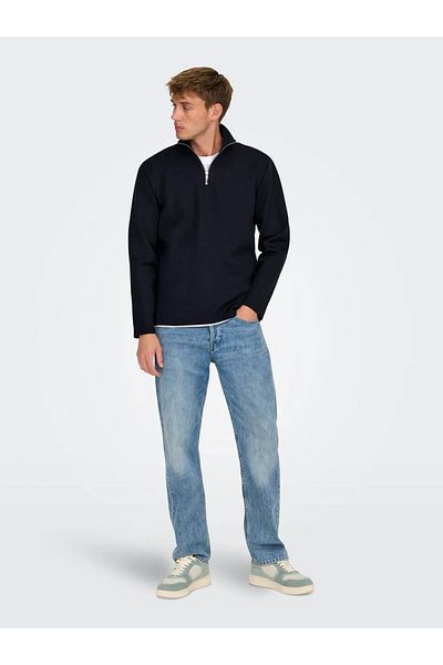 Only & Sons ONSLARS REG QUARTER ZIP - Φούτερ με φερμουάρ High Amgus