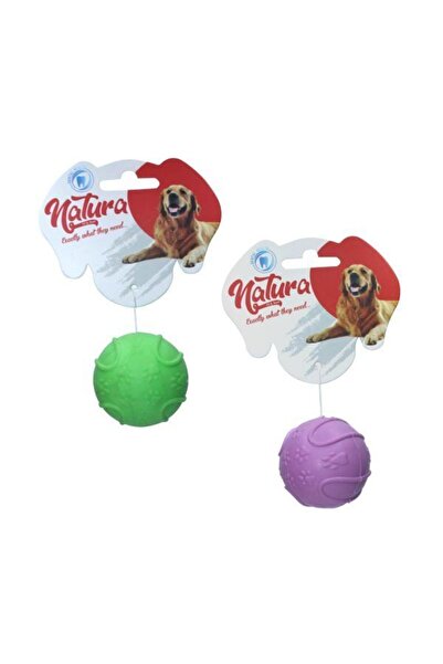 Genel Markalar Natura Plastik Sert Top Köpek Oyuncak 5 Cm