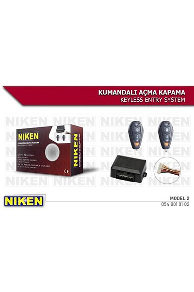 Niken On/Off Set for Remote Control Central Lock 12v Model 2