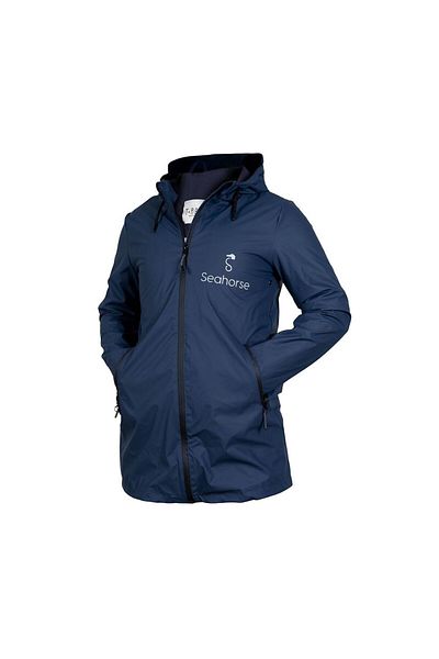 SEA HORSE Πολυτελές μπουφάν Navy Blue σε μέγεθος M