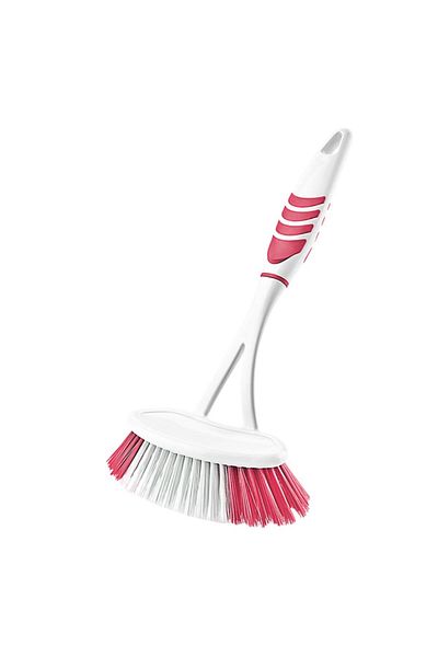 Myend Blue Tile Bathtub and Sink Cleaning Brush - Bathroom Countertop Mosque