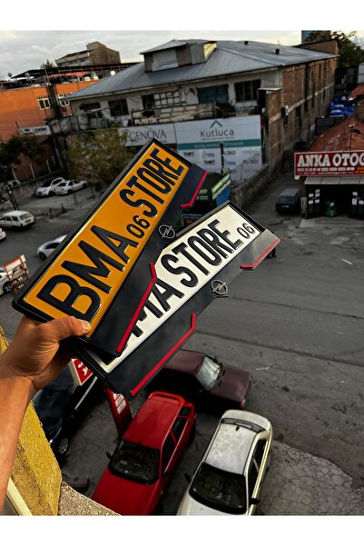 BMASTORE06 Opel Lip Model Pleksi Plakalık (1 ÇİFT, 2 ADET)