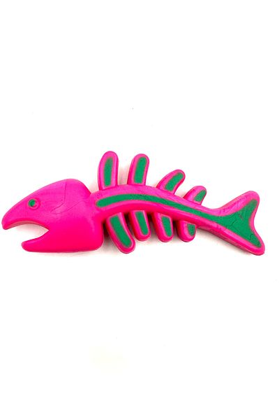 Tasma Market 12cm Dog Teeth Scratching Toy with Fish Model