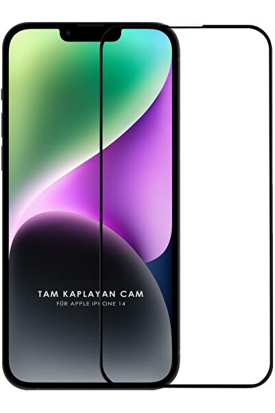 Evax (GUARD TAM) Iphone 14 Uyumlu Tam Kaplayan Guard Serisi Cam Ekran Koruyucu