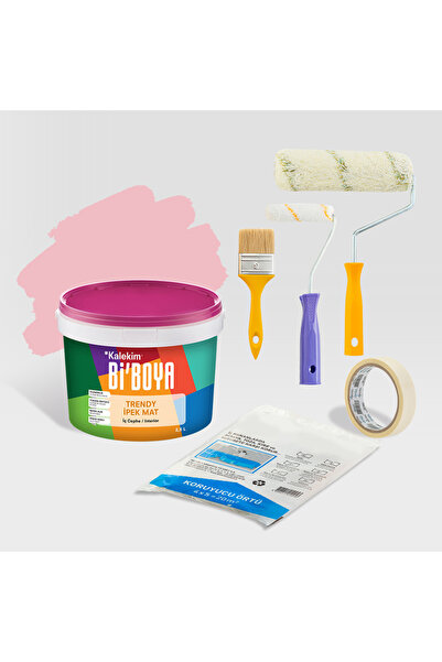 Bi Boya Yazlık Yenileme Seti Iç Cephe Pembe Inci