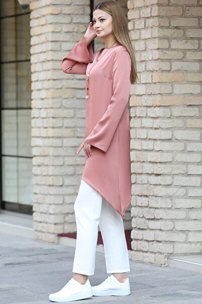 Esilanur Armin Tesettür Tunik Mercan