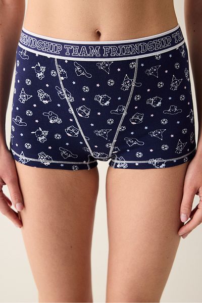 Penti High Waist Navy Blue Sanrio Boxer - Collection
