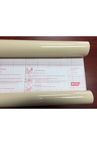 d-c-fix 346-2214 Parlak Krem Kendinden Yapışkanlı Folyo