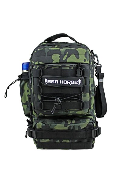 SEA HORSE Explorer&Back Pack Spin Çanta Camo Green