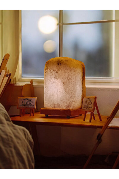 ÇANKIRI KAYA TUZU TUZLAMBASI BÜYÜK DOĞAL 3 - 4 KG TUZ LAMBASI