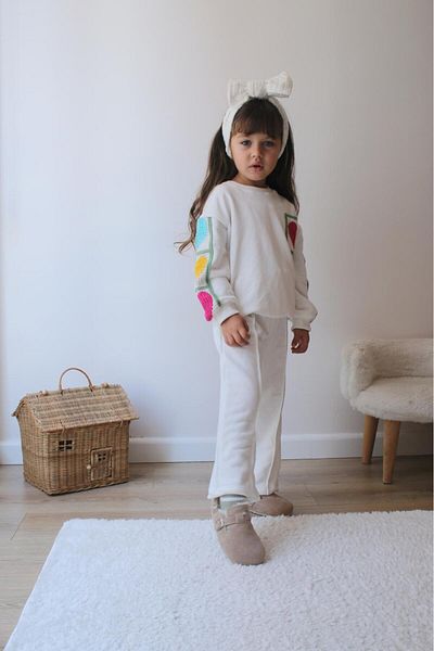 RAPAPA New Sozon 3 Thread White Non-Rated Suit for Girl - 3009