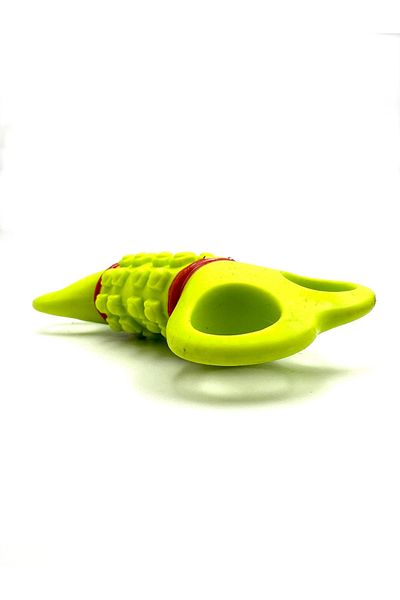 Tasma Market 12cm Flat Bone Dog Teeth Scratching Toy