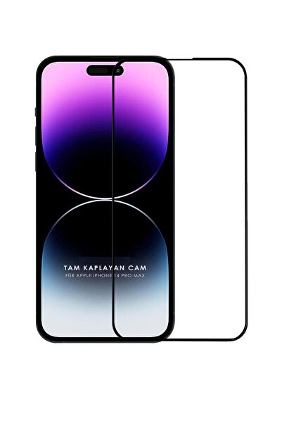 Evax (GUARD TAM) Iphone 14 Pro Max Uyumlu Tam Kaplayan Guard Serisi Cam Ekran...