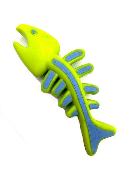 Tasma Market 12cm Dog Teeth Scratching Toy with Fish Model