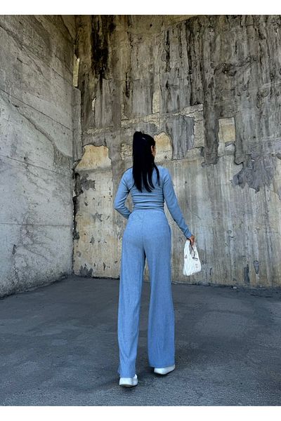 Ekim Store Set de pantaloni bluză cu mâneci lungi