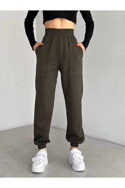 Noa Noa Φούτερ Jogger από ύφασμα Waffel