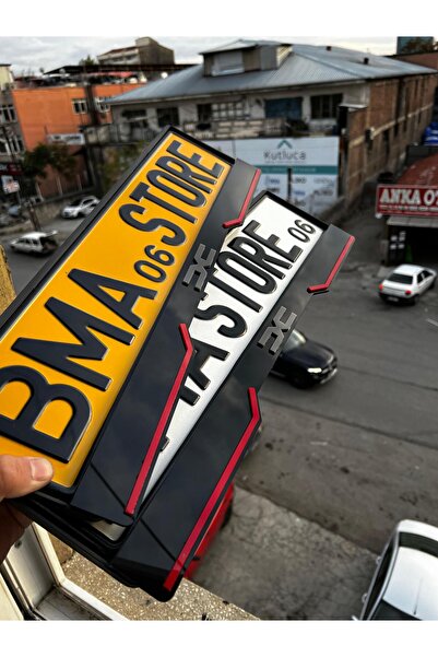 BMASTORE06 Bma Dacia Lip Model Pleksi Plakalık (1 ÇİFT, 2 ADET)