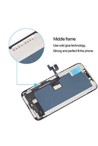 indirimplus iPhone XS LCD EKRAN XS DATE +Tamir seti SCREEN