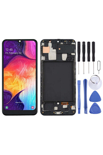 indirimplus . Galaxy A50 SM A505 LCD Ekran +Tamir Seti Çerçeveli
