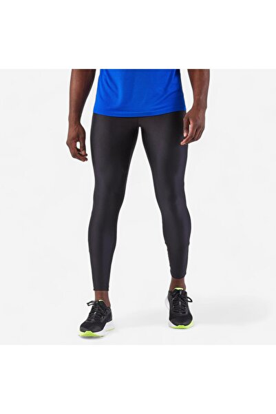 Decathlon Kiprun Erkek Tayt - Koşu - Siyah - KIPRUN Run 100 Dry