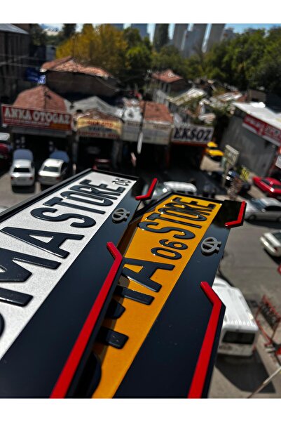 BMASTORE06 Chery Uyumlu Lip Model Pleksi Plakalık (1 ÇİFT, 2 ADET)