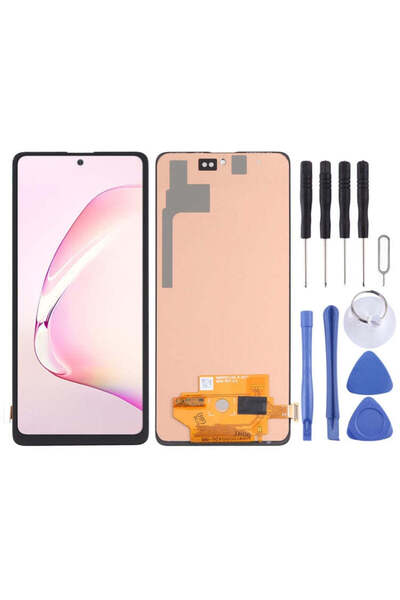 indirimplus Samsung Galaxy Note 10 Lite SM N770F LCD Ekran +Tamir Seti