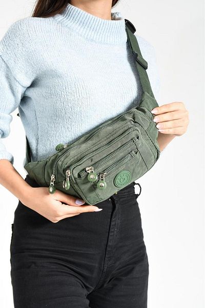 Baginn حقيبة خصر للجنسين، حقيبة مجانية من قماش الكلنكر، قماش خفيف الوزن مقاوم للمطر، جيوب متعددة