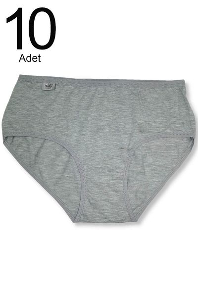 ENTAHA Γκρι Lycra 10 Pack Passion Γυναικεία εσώρουχα Bato - Elf568t0924ccm10