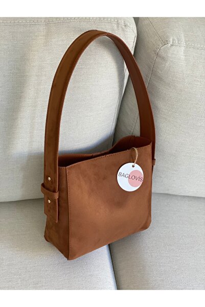 BAGLOVİS حقيبة كتف نسائية من الجلد الناعم مع أشرطة قابلة للتعديل