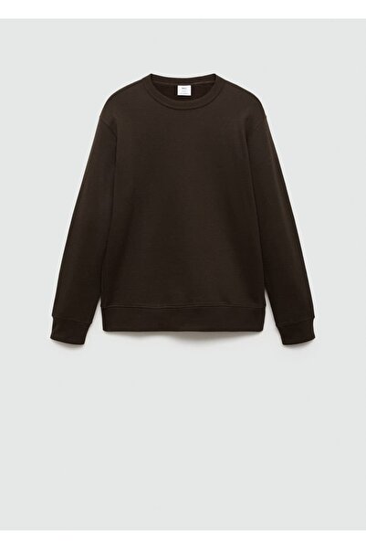 MANGO Man Peluş sweatshirt