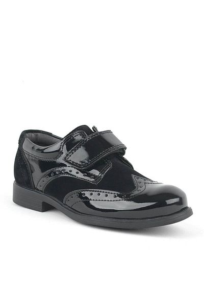 Rakerplus Pantofi de seară clasici pentru băieți din piele lacuată Titan