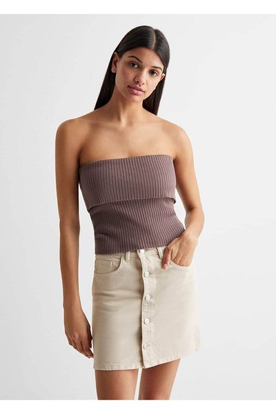 Mango Teen Tricou Maro Pentru Copii