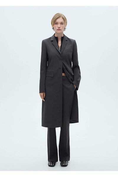 MANGO Woman Spanish Long Suit Pants