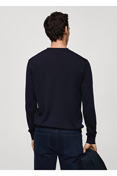 MANGO Man %100 Yün Orta Kalınlıkta Triko Kazak