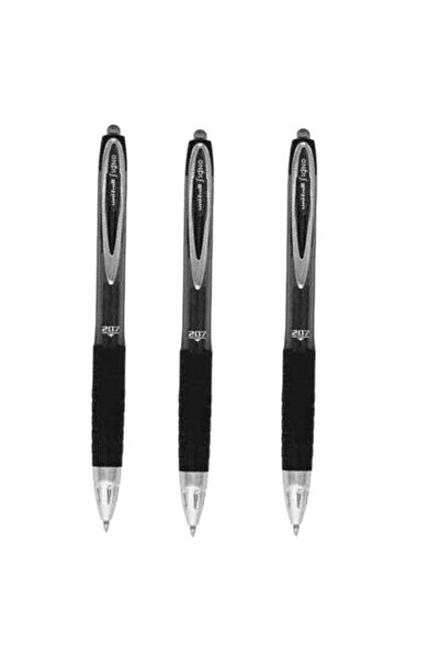 UNİ-BALL UNİBALL SİGNO 207 MİCRO ( 0.5 ) MEKANİK JEL KALEM sİYAH ( 3 Adet )