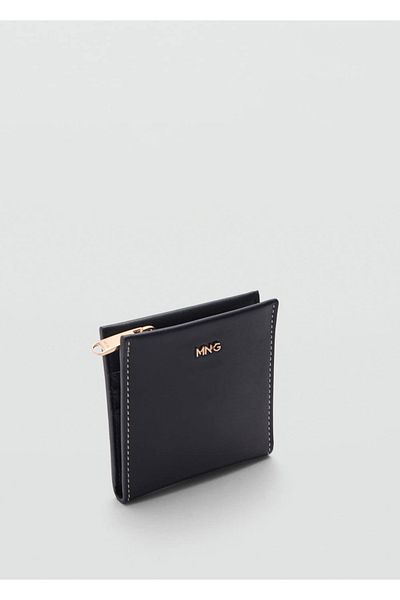 MANGO Woman Portemonnaie mit geprägtem Logo