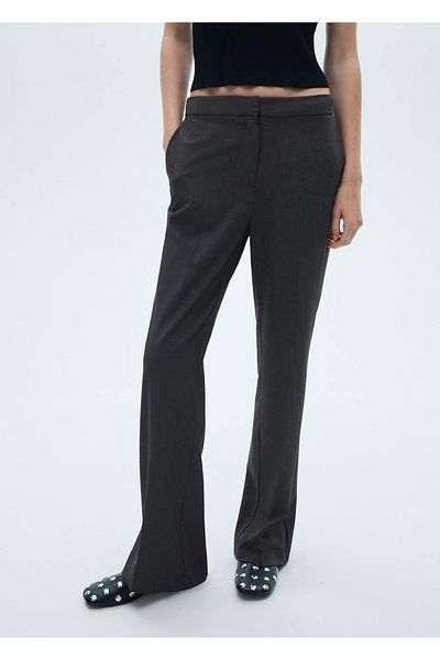 MANGO Woman Spanish Long Suit Pants