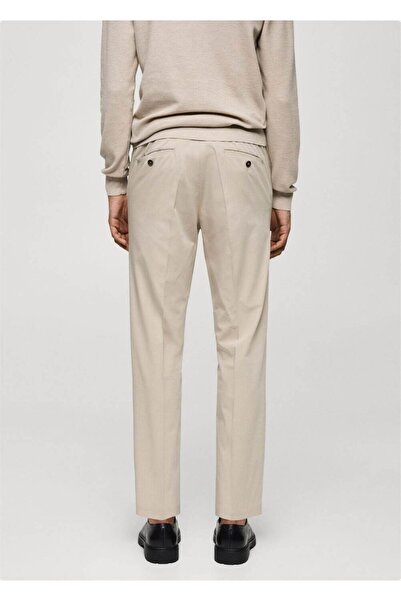 MANGO Man Dar Kesim Comfort Strech Streç Pantolon