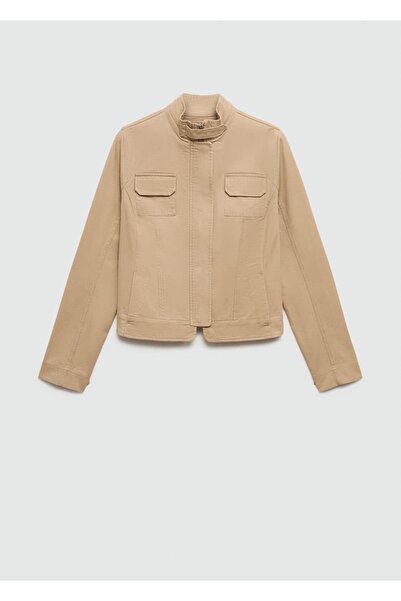MANGO Woman Cepli Denim Ceket