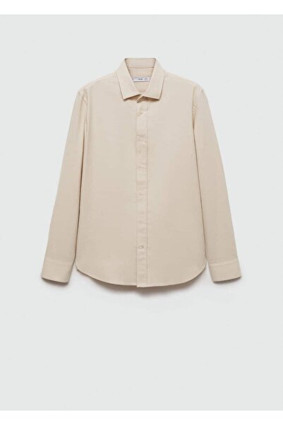MANGO Man %100 pamuklu slim fit gömlek