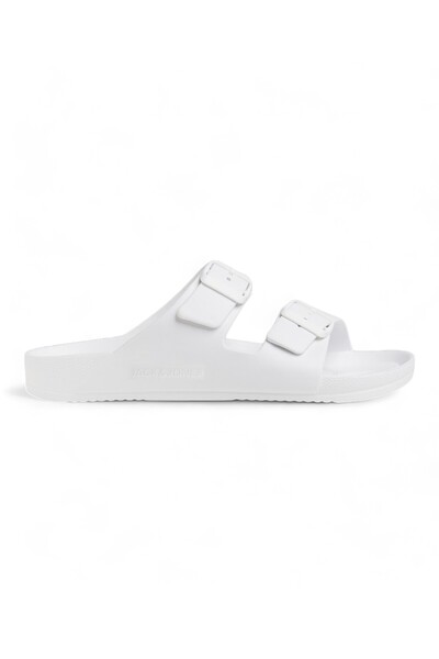 Jack & Jones Jack Jones Jfwcroxton Molded Sandal Noos Men's White Shoes\sandals & Slippers\slippers12204004-01