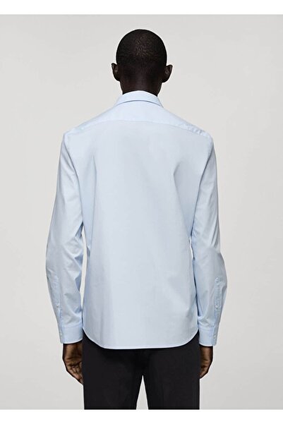 MANGO Man Regular kesim %100 pamuklu gömlek