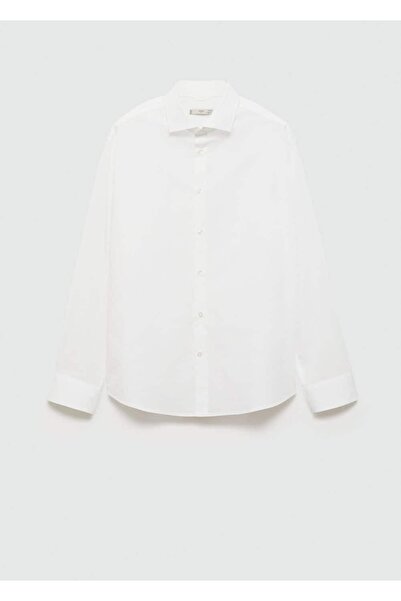 MANGO Man Regular kesim %100 pamuklu gömlek